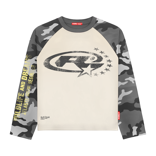 RYCE GREY CAMO LONGSLEEVE