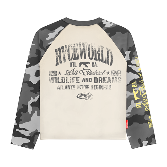 RYCE GREY CAMO LONGSLEEVE
