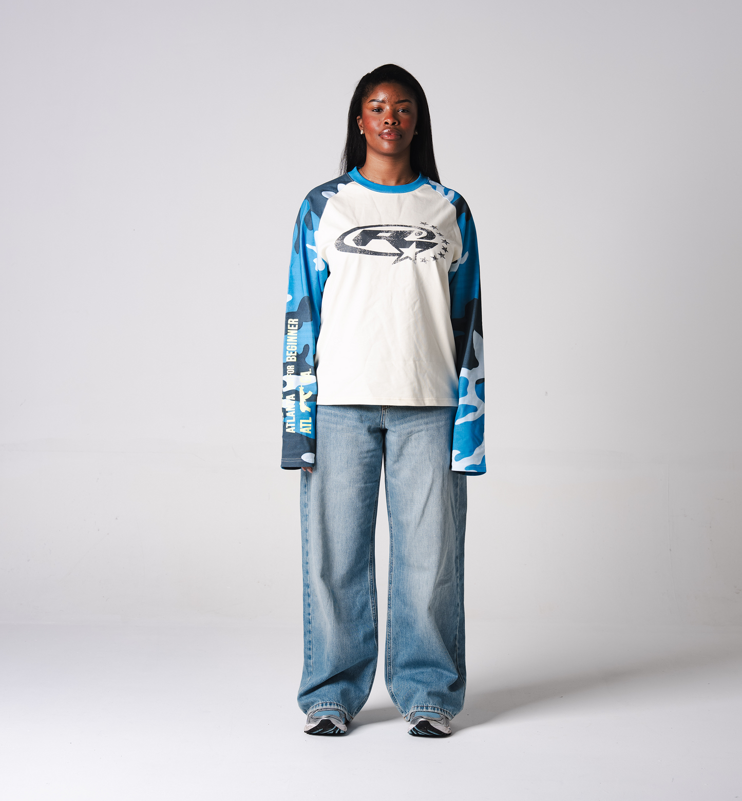 RYCE BLUE CAMO LONGSLEEVE